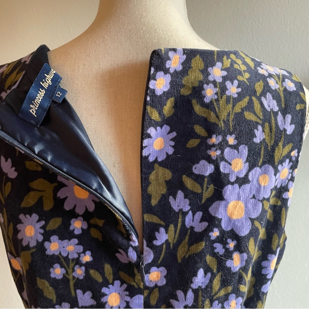 Flowered ModCloth Jumper dress